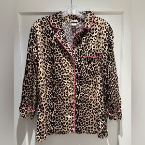 BEDHEAD Leopard Print Pajama Top